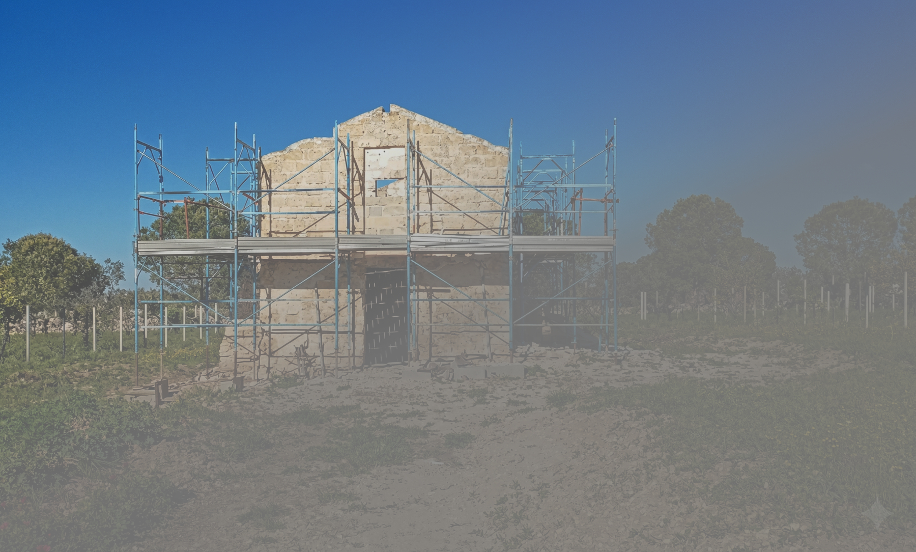 Segnaposto fotografico del paesaggio rurale intorno alla Cripta di San Biagio